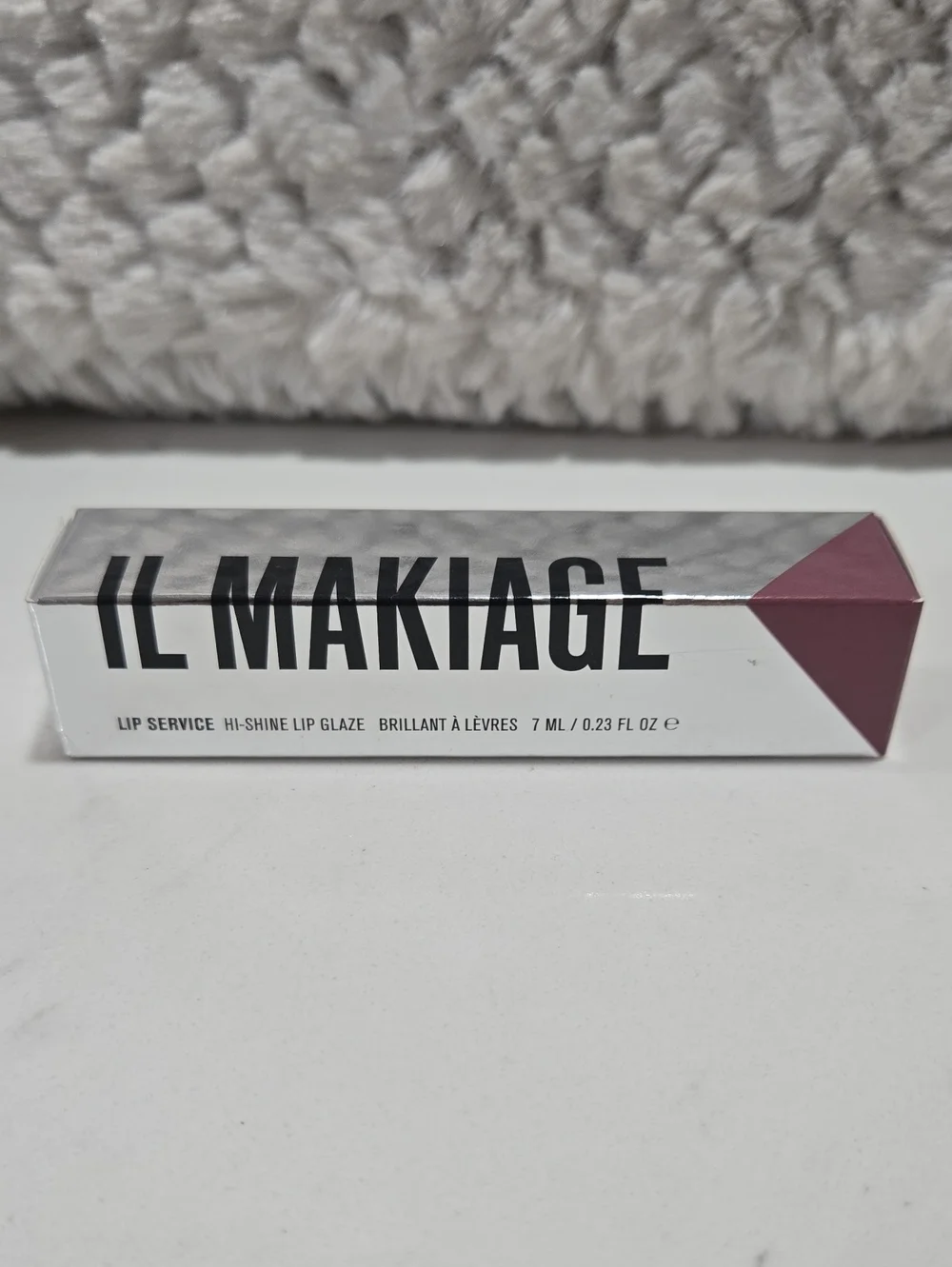 IL MAKIAGE Lip Service Hi-Shine Lip Glaze — Dusty Mauve